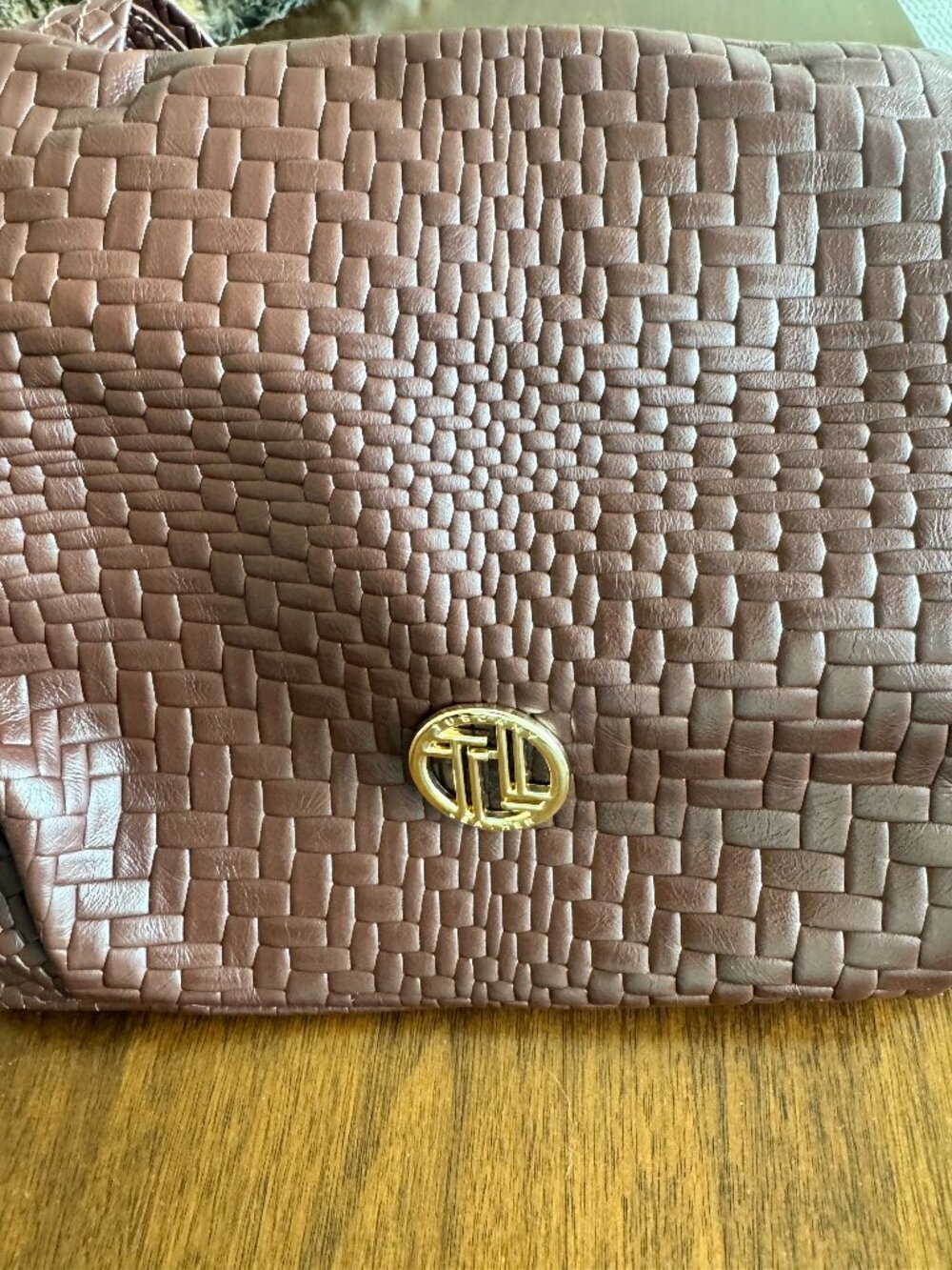Brown Shoulder/Crossbody Bag from Tuscany Leather